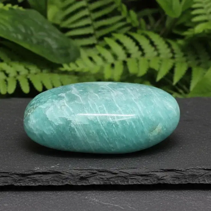 Galet en Amazonite 103g (PRGFL636 - 2)
