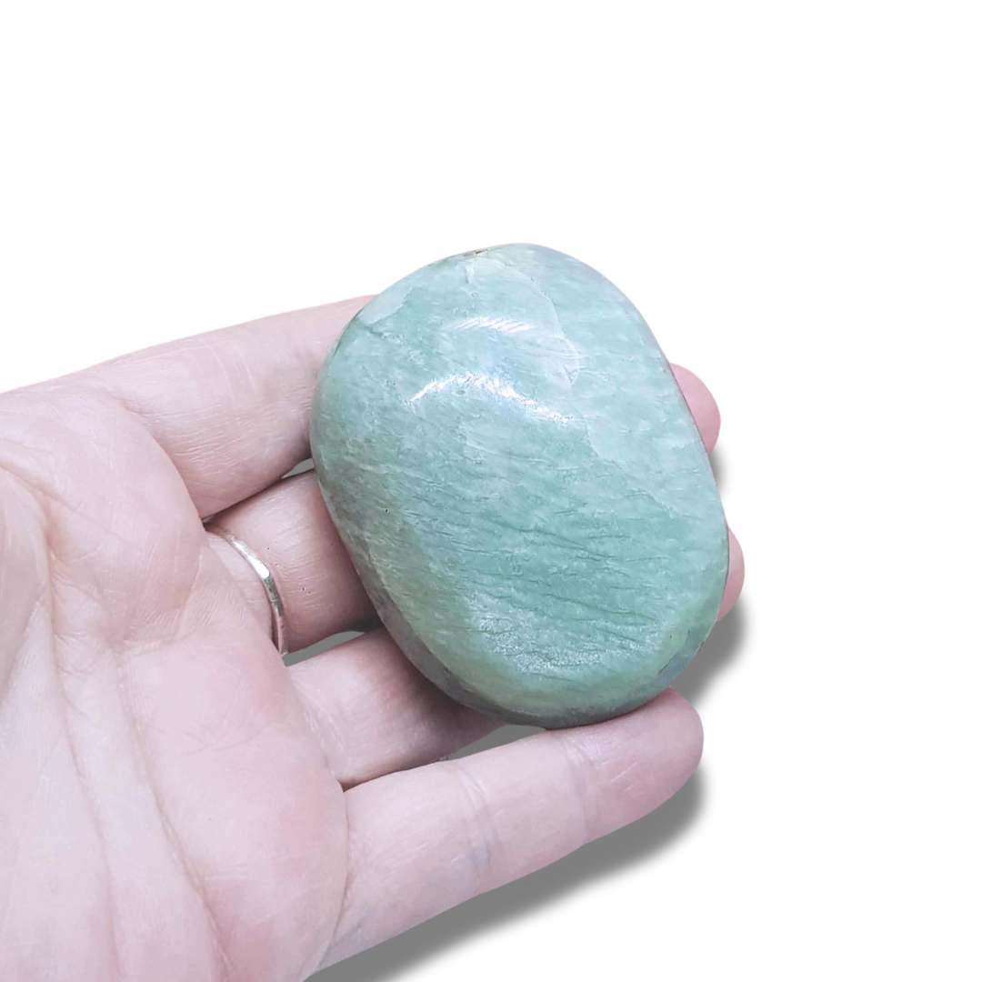Galet en Amazonite (PRGFL636-2) - ENAE Minéraux