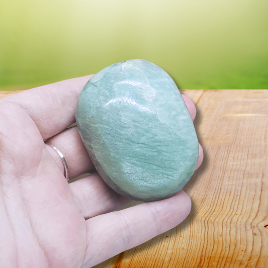 Galet en Amazonite 103g (PRGFL636-2)