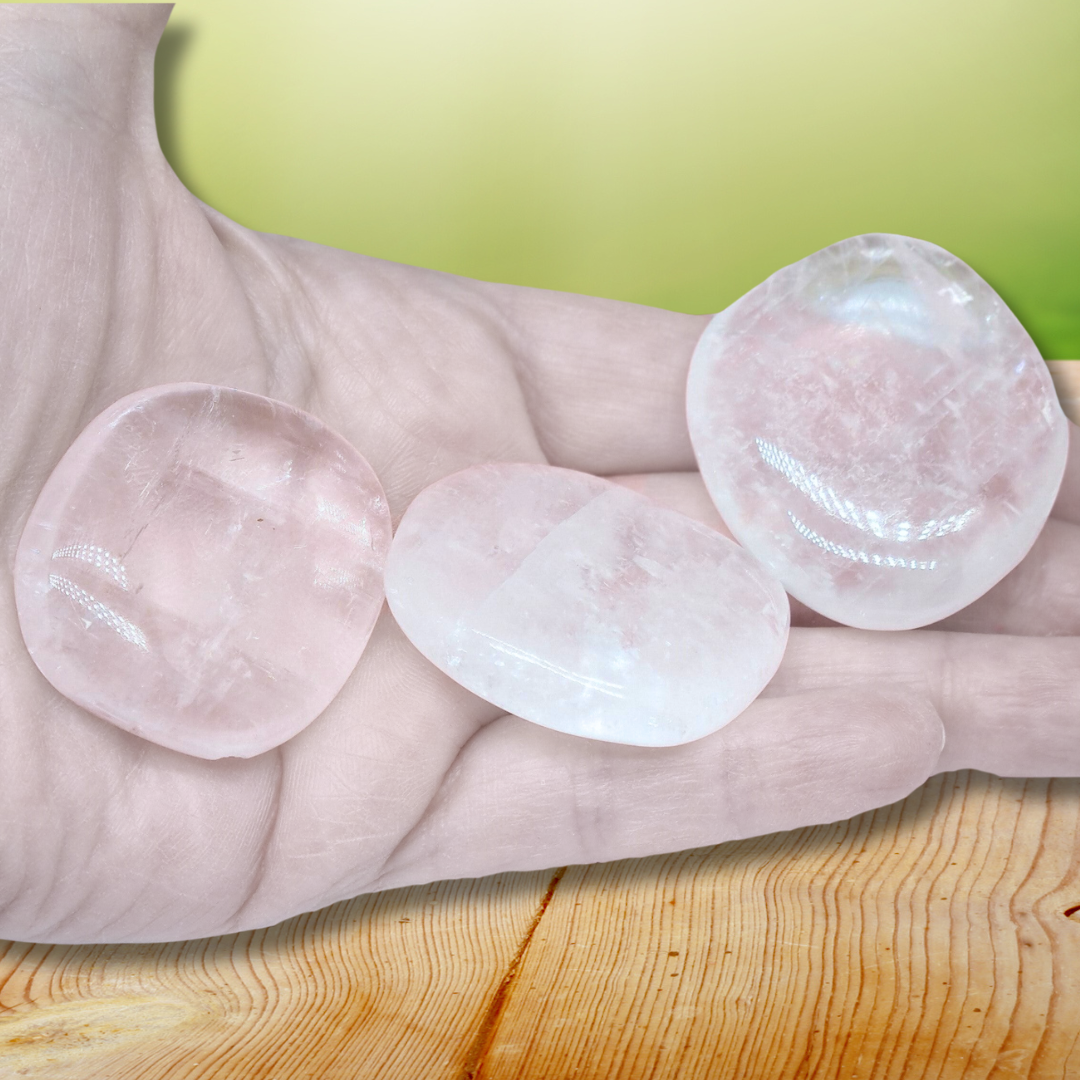 Galet plat en Calcite (PRGFL406)