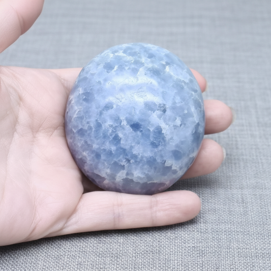 Galet en Calcite bleue 190g (PRGFL529-3)