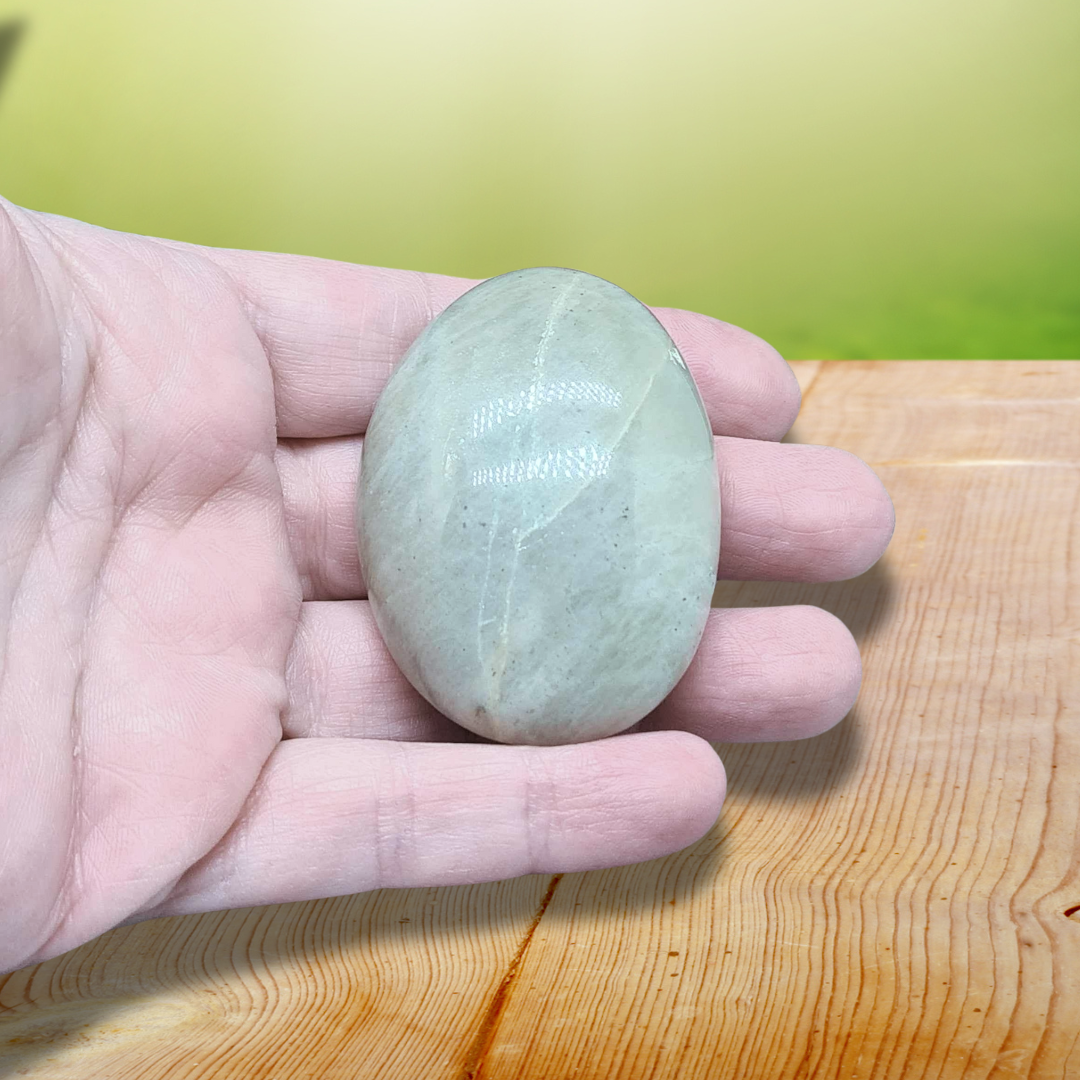 Galet en Garniérite 59g (PRGFL528-3) - ENAE Minéraux