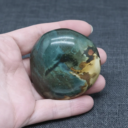 Galet poli en Jaspe Polychrome 120g (PRGFL359-14)