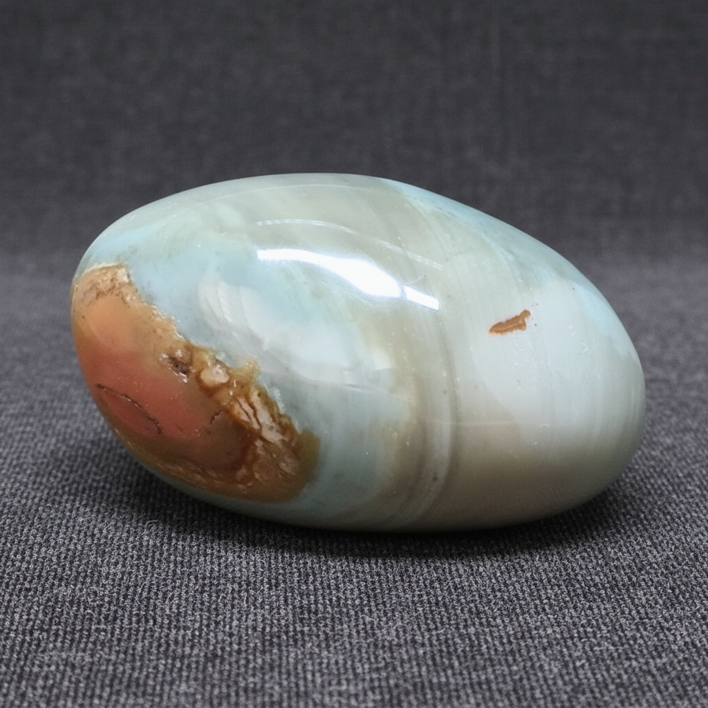 Galet poli en Jaspe Polychrome 234g (PRGFL359-13)