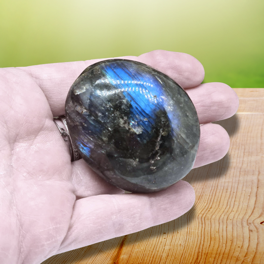 Galet poli en Labradorite (PRGFL342-7)
