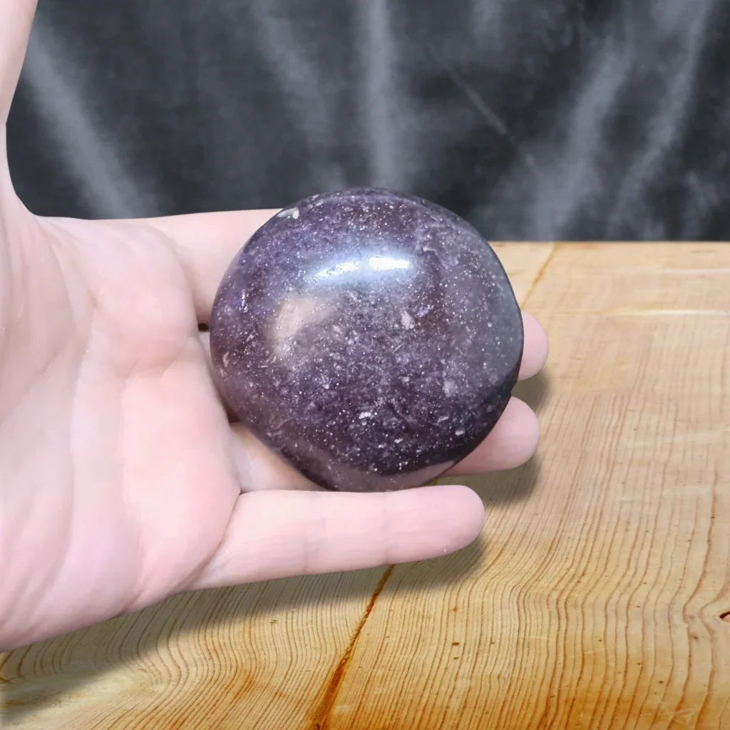 Galet en Lépidolite 143g (PRGFL715)