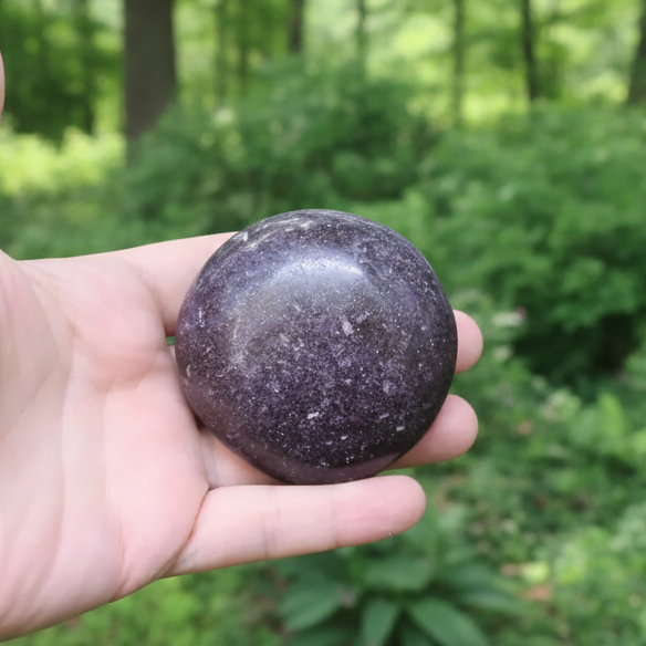 Galet en Lépidolite 143g (PRGFL715)