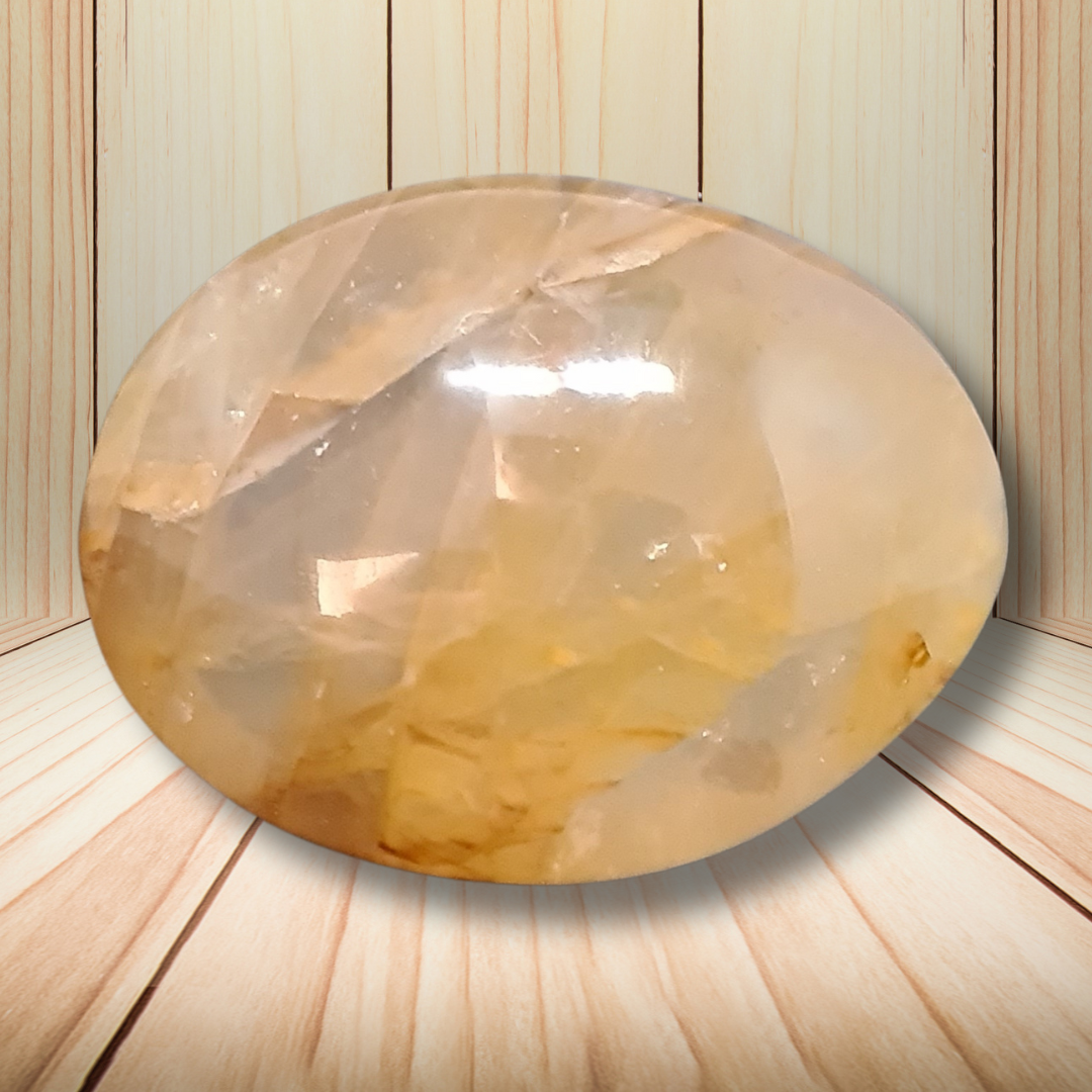 Galet en Quartz à Limonite 110g (PRGFL720) - ENAE Minéraux