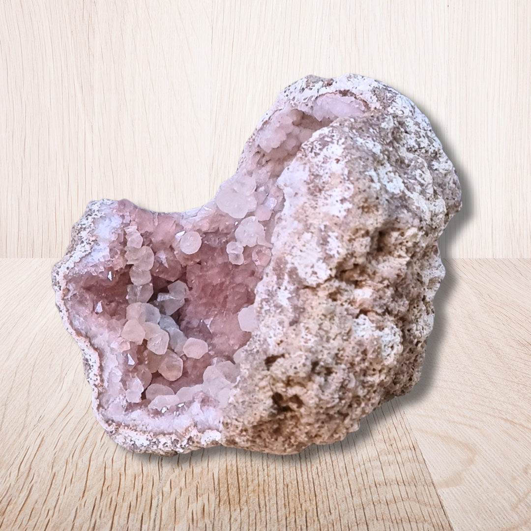 Géode d'Améthyste Rose (MB541)