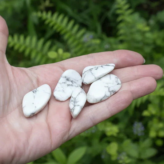 Howlite - Pierre roulée (PRGFL438)