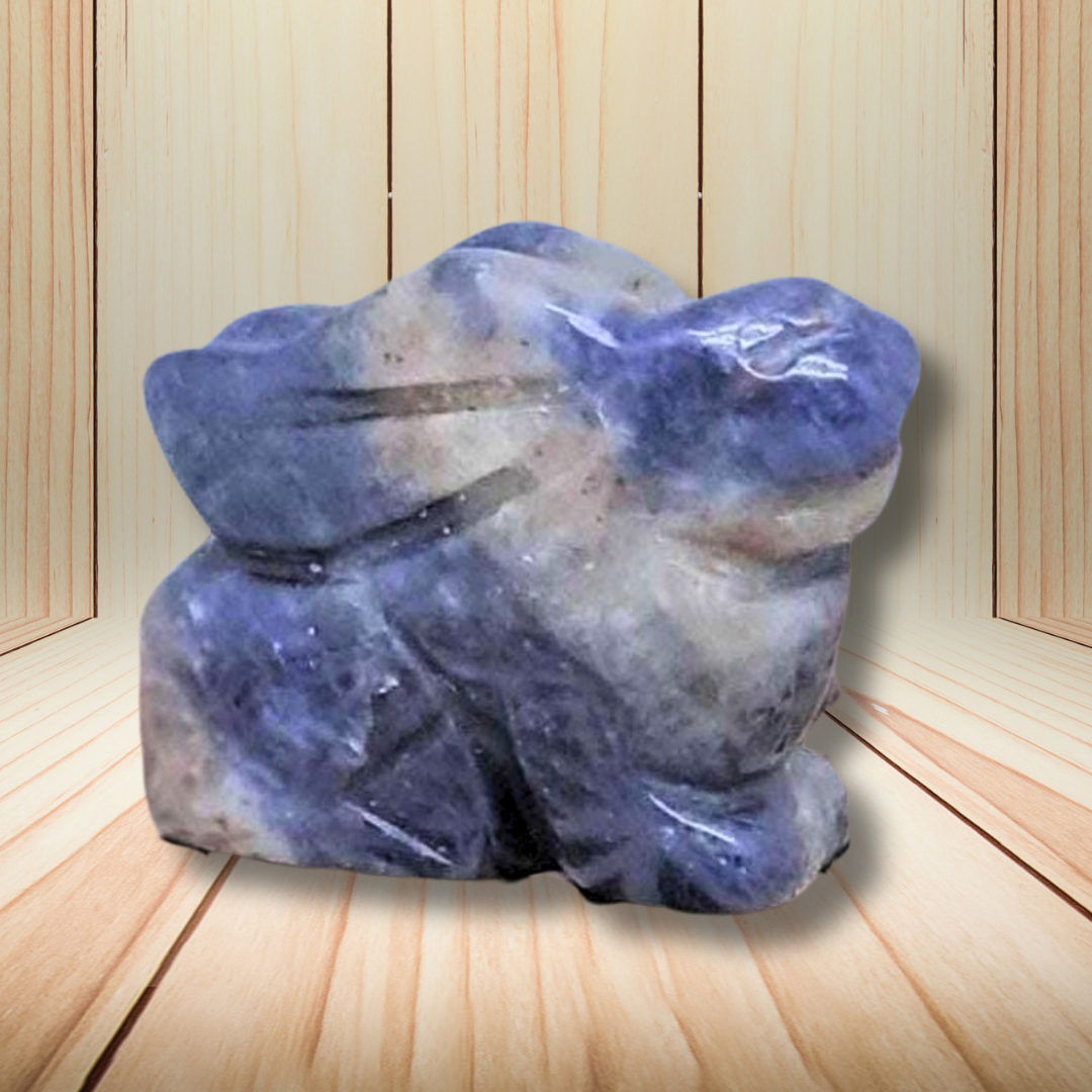 Lapin en Sodalite 22g (PRGFL365-7) - ENAE Minéraux
