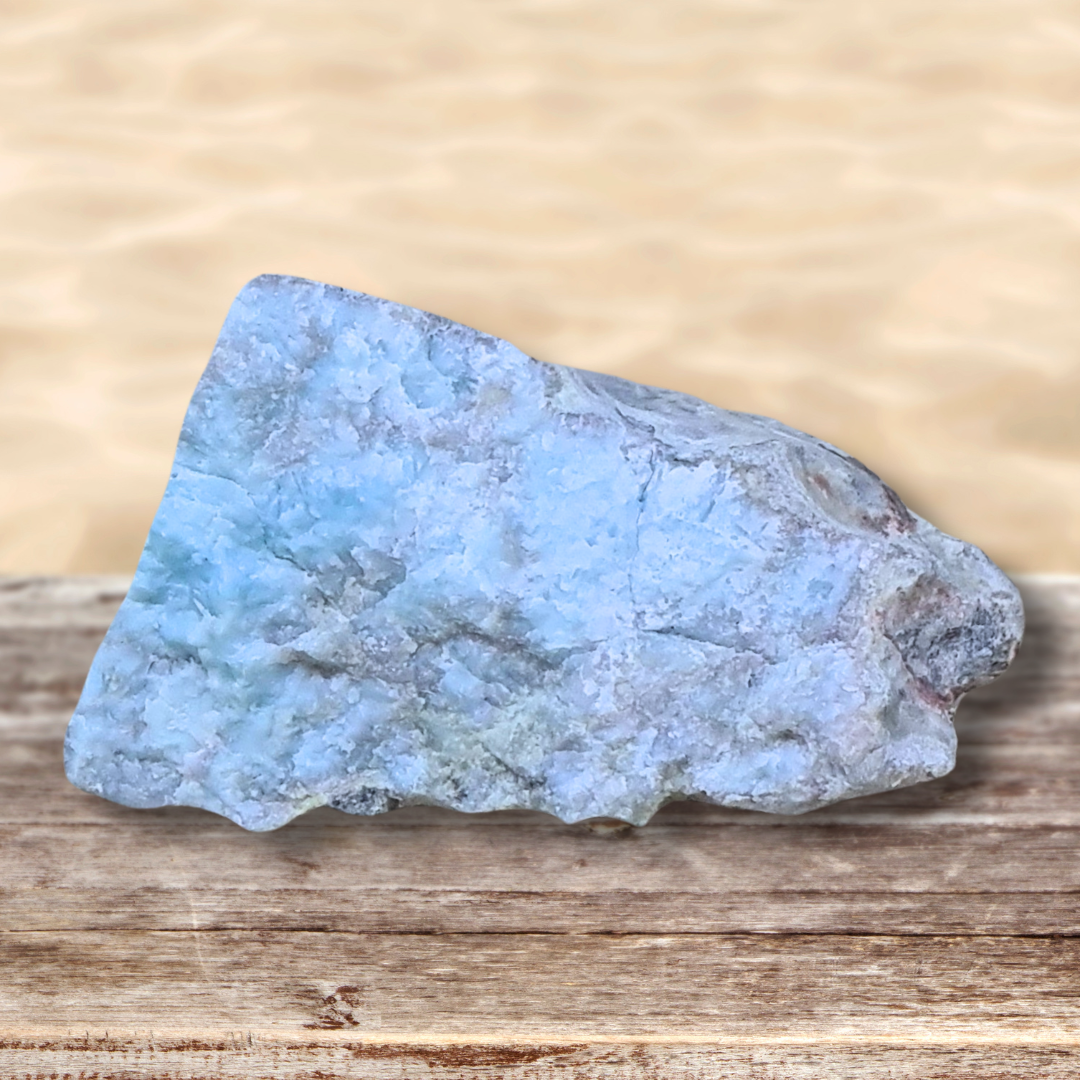 Morceau de Larimar brut 71g (MB523-2) - ENAE Minéraux