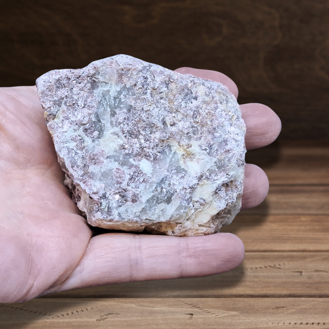 Lépidolite brute 173g (MB534-2) - ENAE Minéraux
