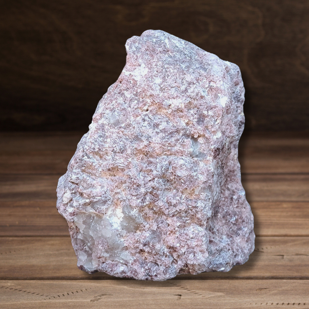 Lépidolite brute 201g (MB534-1) - ENAE Minéraux