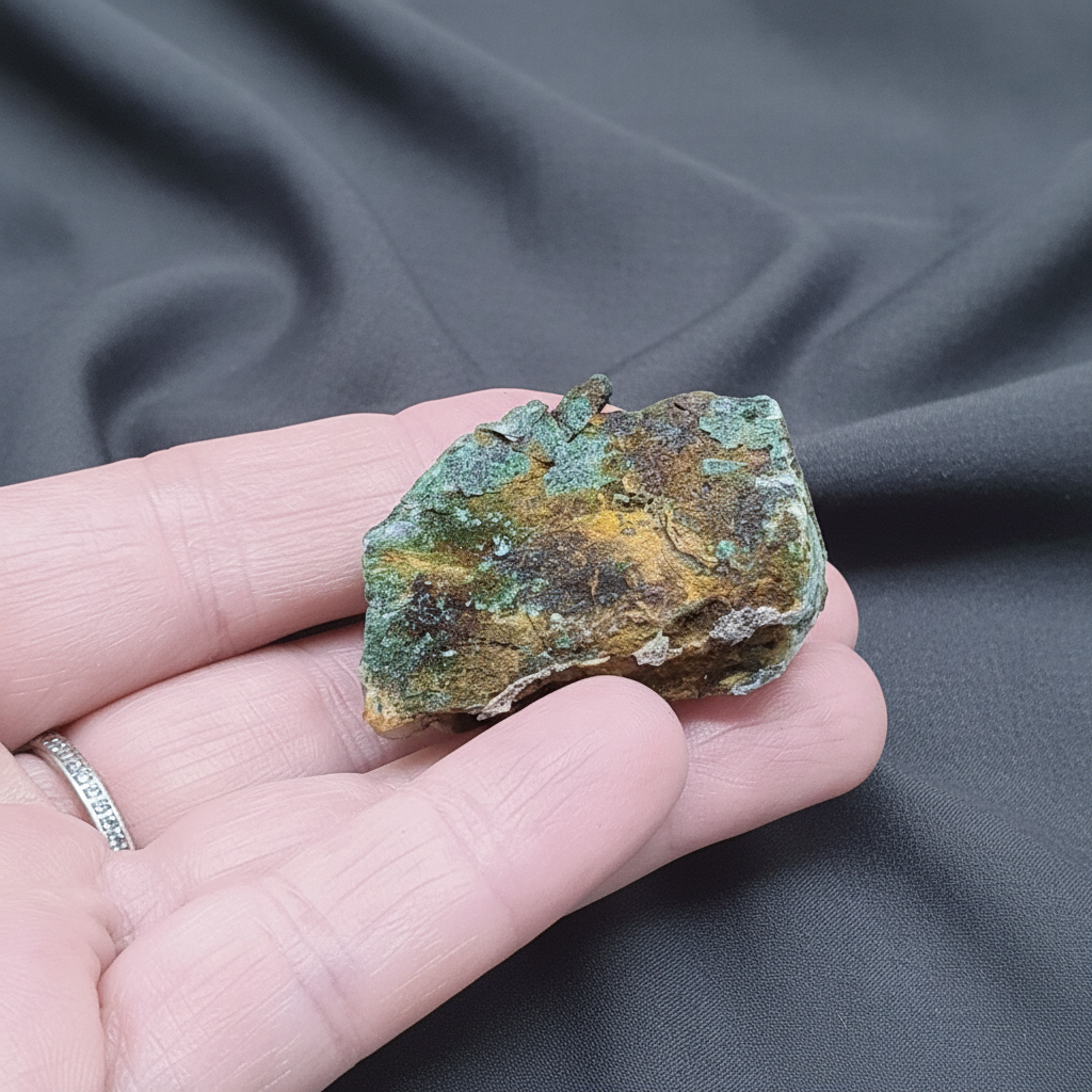 Libéthénite brute (MB287)