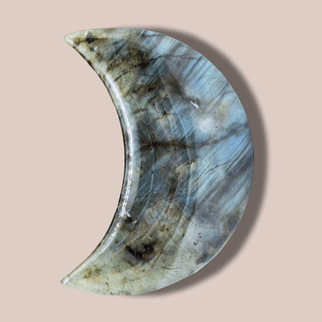 Lune polie en Labradorite (PRGFL397-5)