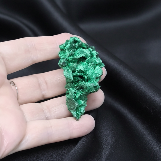 Malachite fibreuse brute 39g (MB495-5)