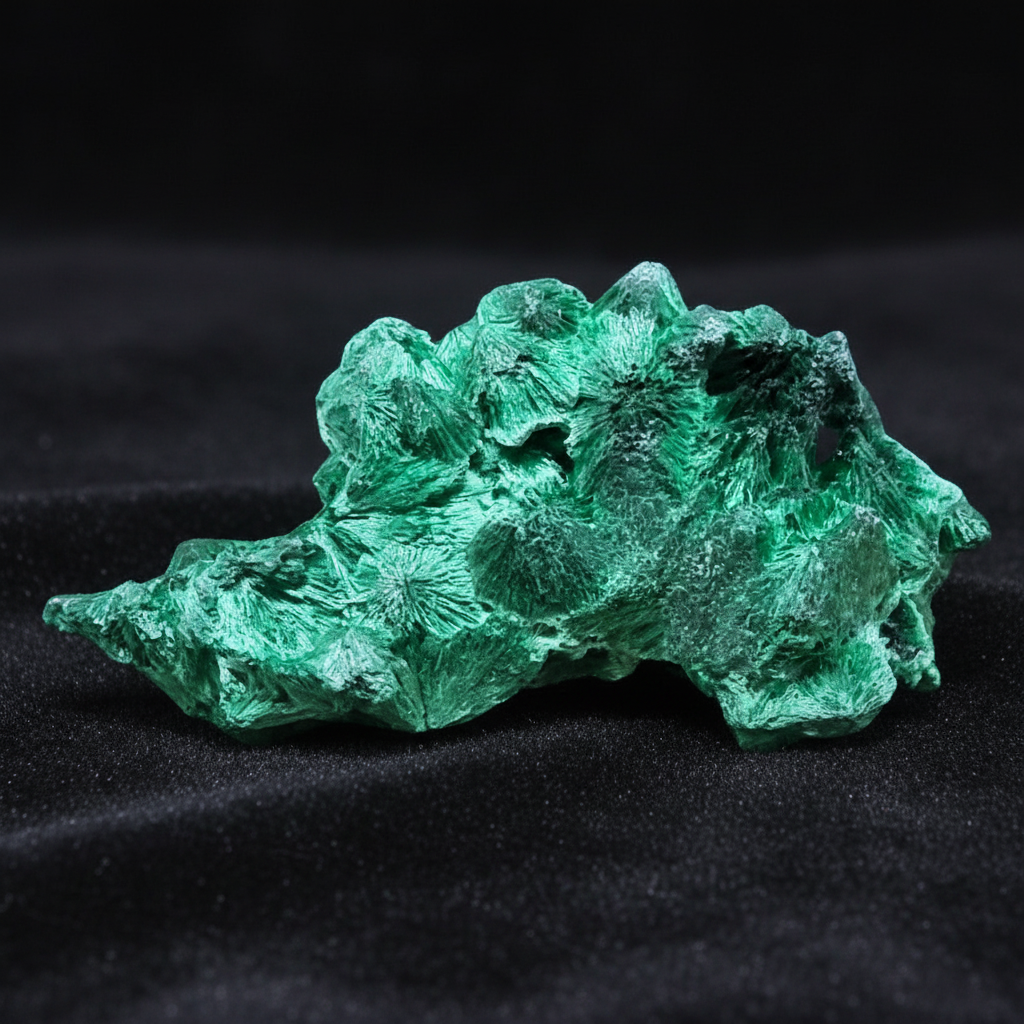 Malachite fibreuse brute 39g (MB495-5)