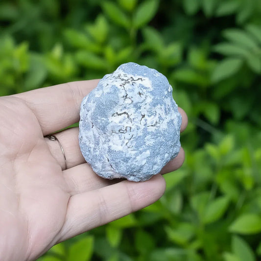 Nodule d'Angélite brute 111g (MB521-2)