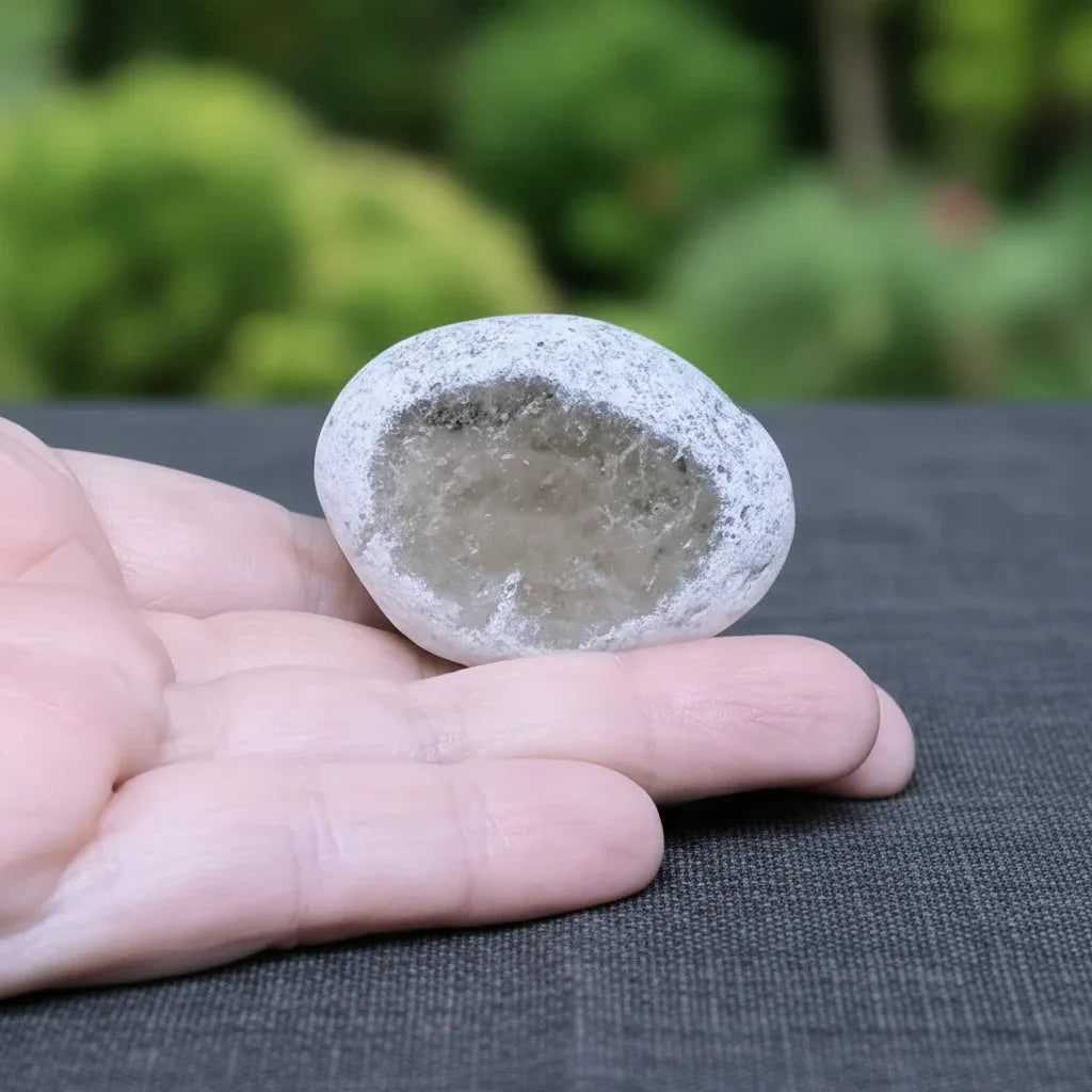 Nodule poli de Quartz fumé 55g (PRGFL510-8)