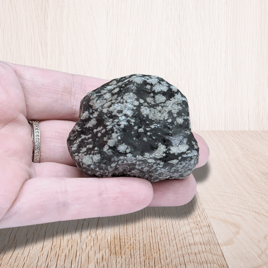 Obsidienne mouchetée brute (MB519)