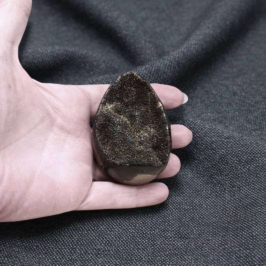 Œuf en Septaria brut et poli 146g (PRGFL588-12)