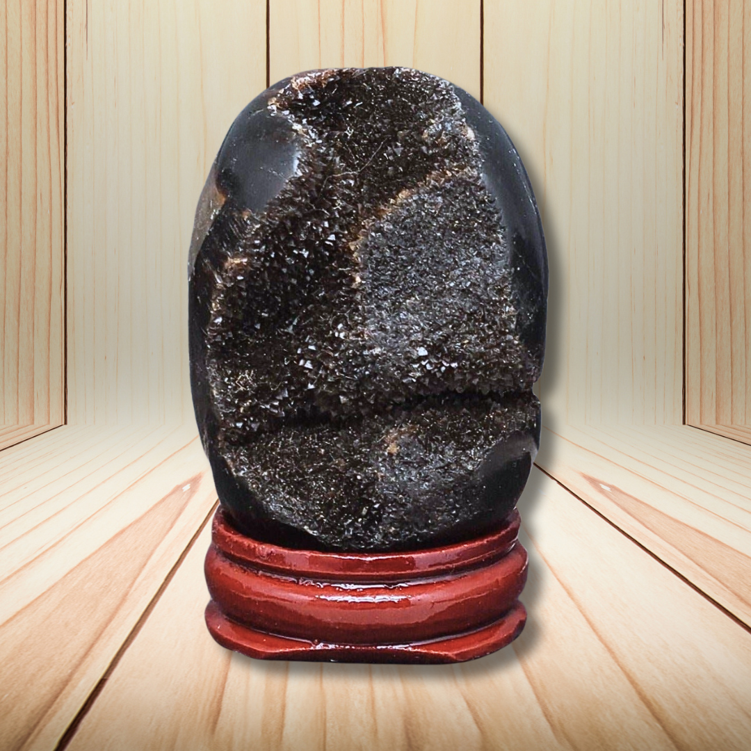 Œuf en Septaria brut et poli 94g (PRGFL588-1)