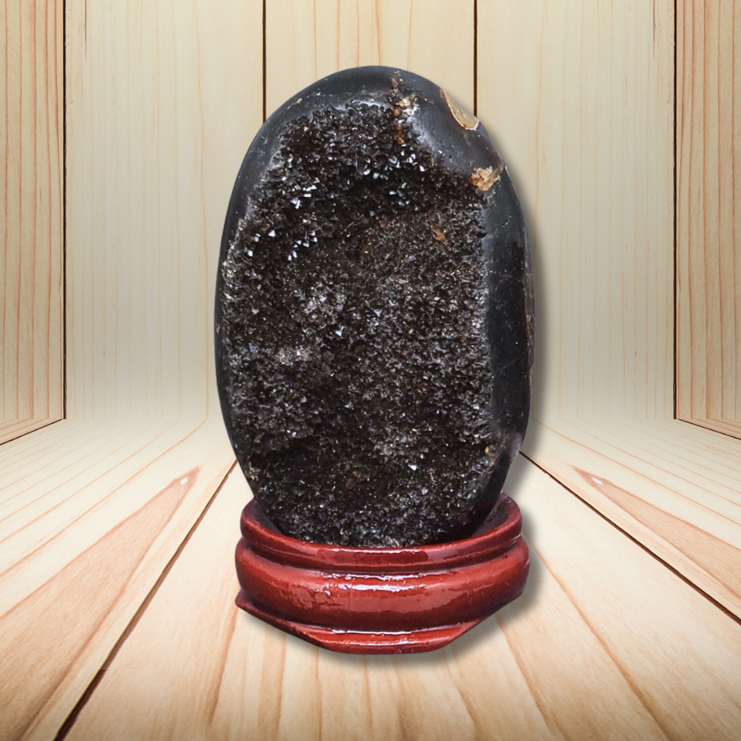 Œuf en Septaria brut et poli 83g (PRGFL588-2)