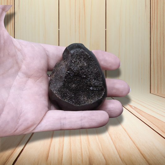 Œuf en Septaria brut et poli 114g (PRGFL588-10)