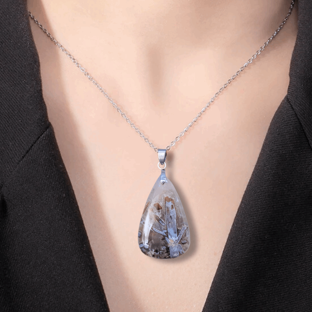 Pendentif en Agate bâton (PE1806) - ENAE Minéraux