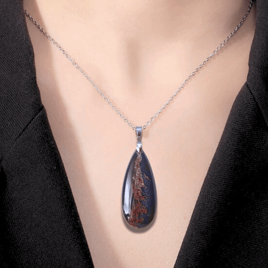 Pendentif en Agate Timor (PE1854) - ENAE Minéraux
