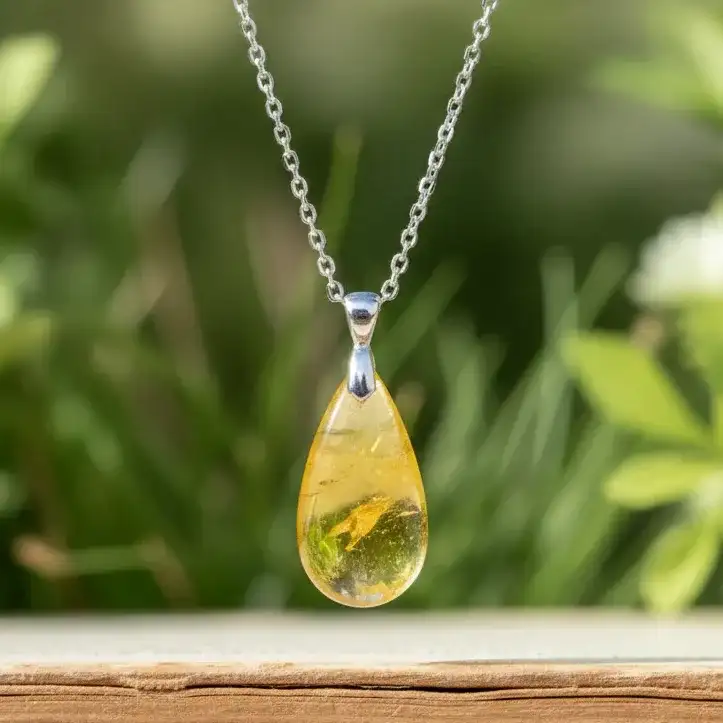 Pendentif en Ambre (PE1917 - 3)