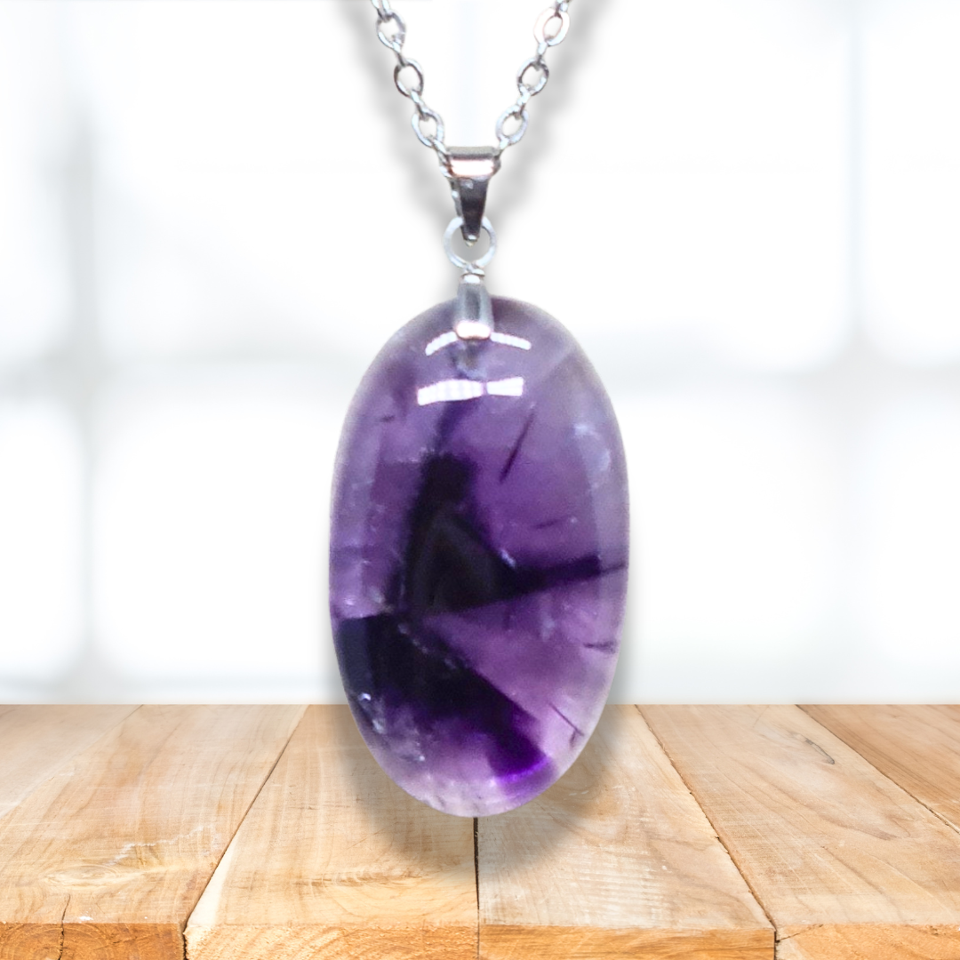 Pendentif en Améthyste (PE1149-20) - ENAE Minéraux