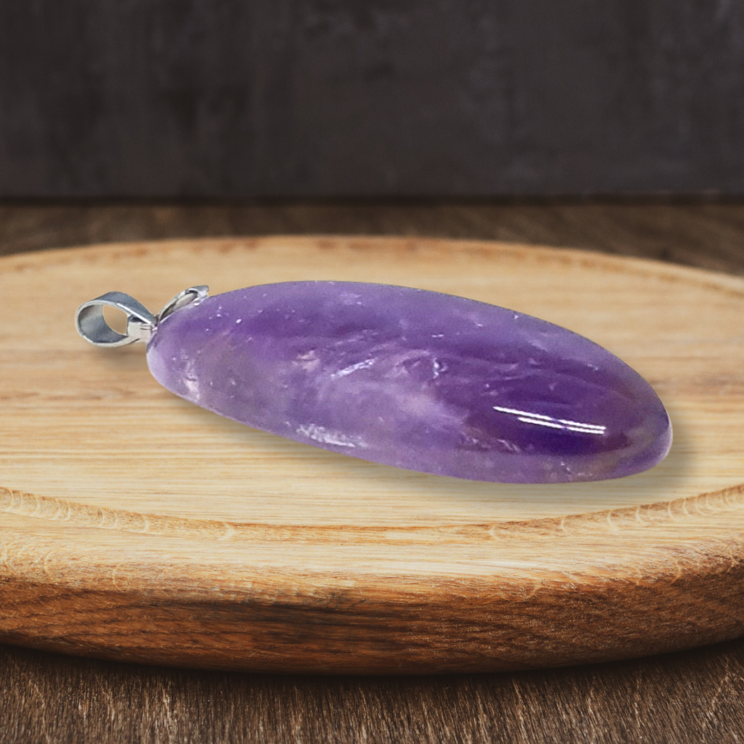 Pendentif en Améthyste (PE1149-19) - ENAE Minéraux