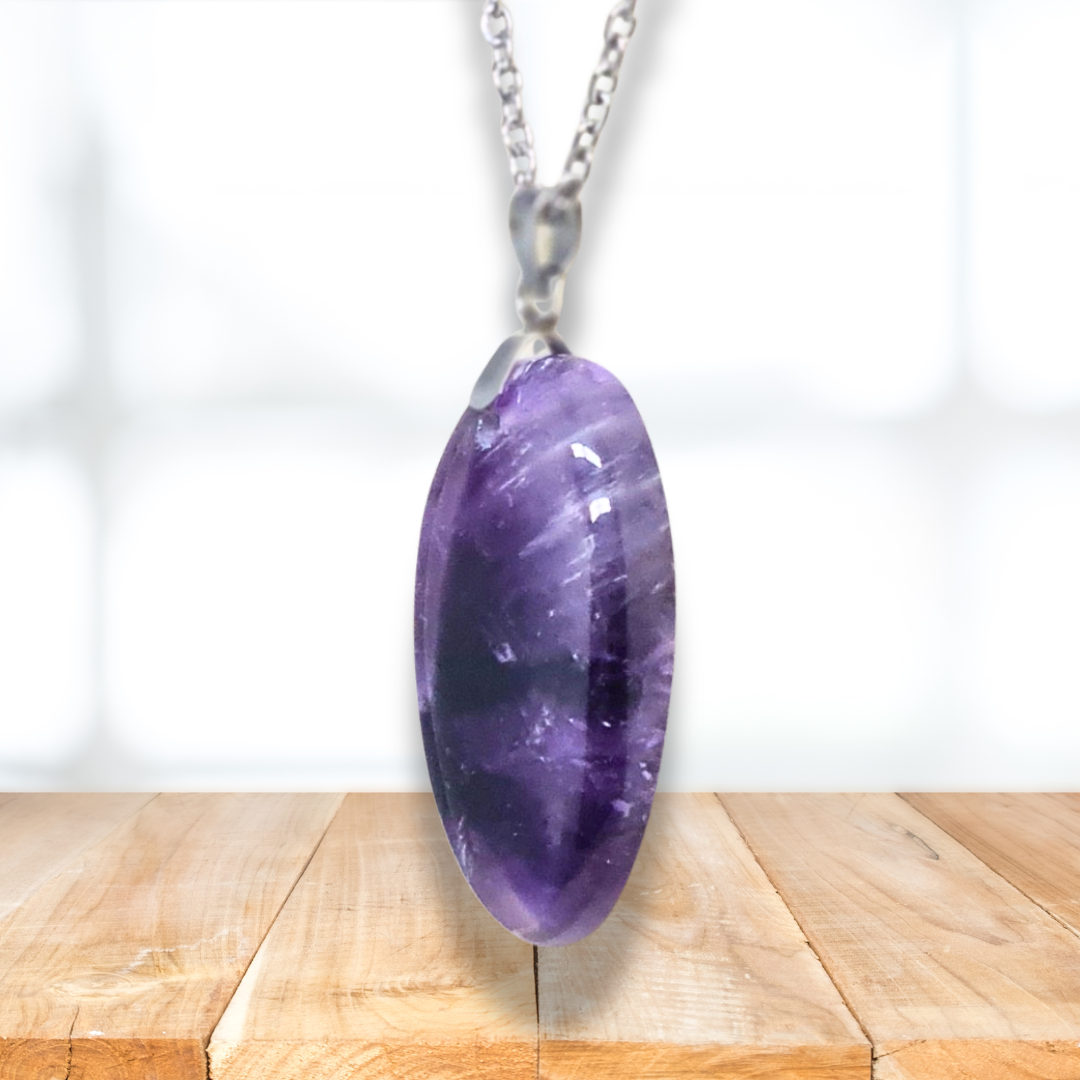 Pendentif en Améthyste (PE1149-20) - ENAE Minéraux