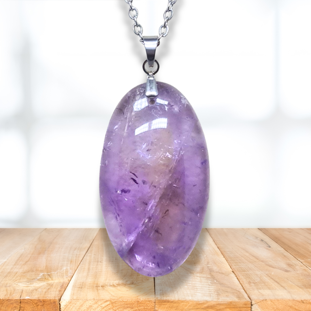 Pendentif en Améthyste (PE1149-18) - ENAE Minéraux
