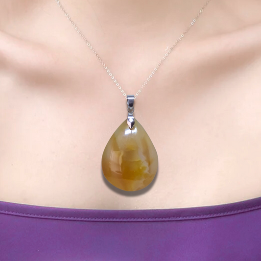 Pendentif en Cornaline (PE2047) - ENAE Minéraux