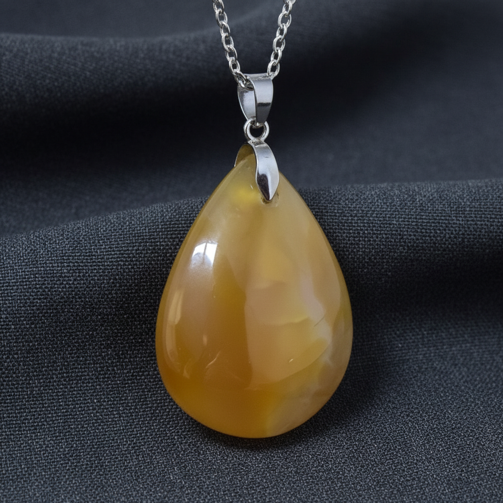 Pendentif en Cornaline (PE2047) - ENAE Minéraux