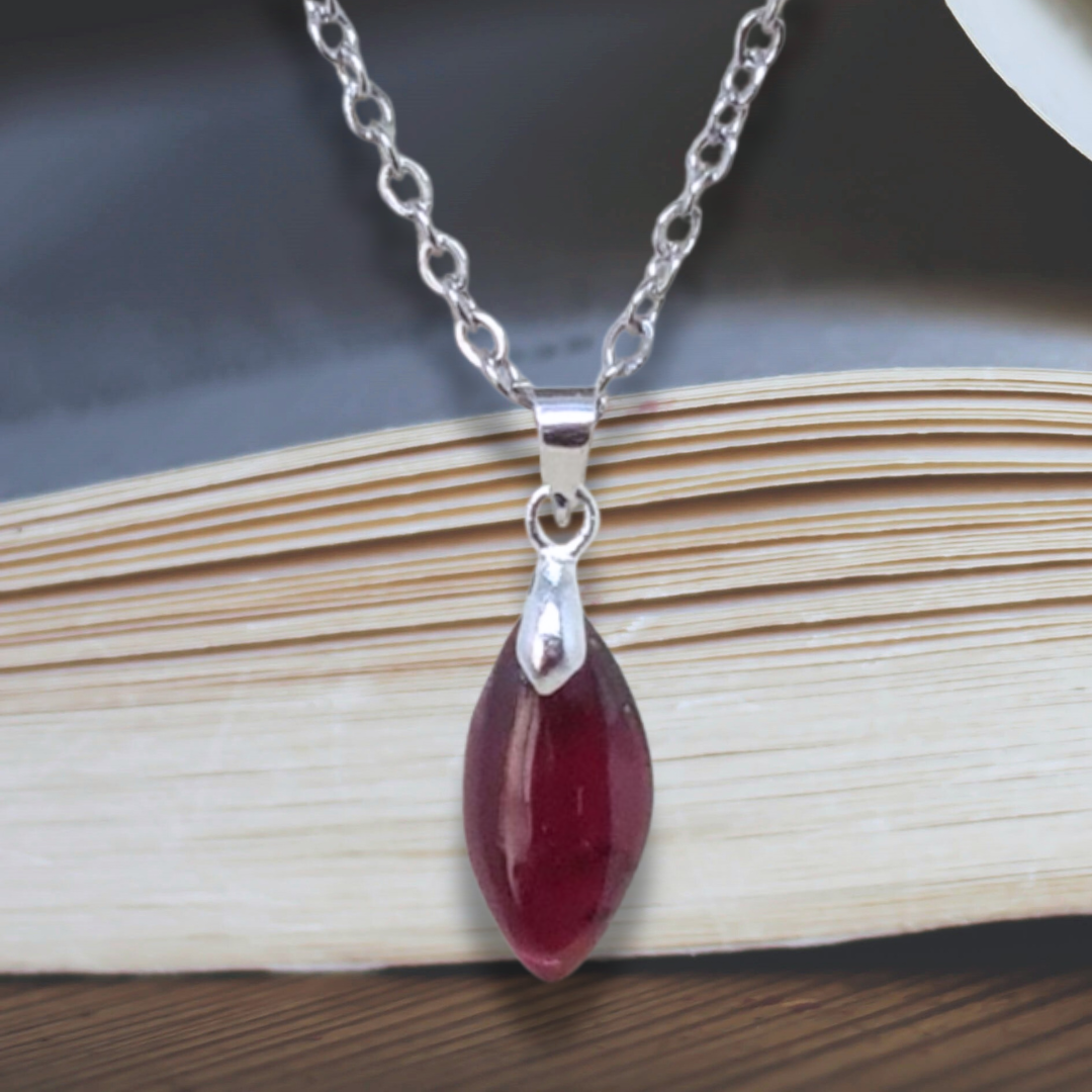 Pendentif en Grenat Rhodolite (PE2049)