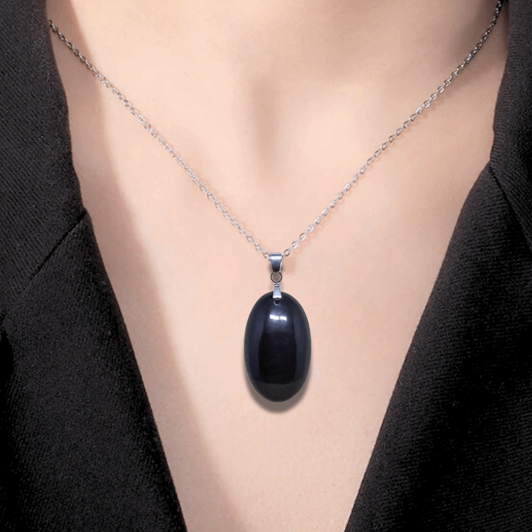 Pendentif en Obsidienne Œil Céleste (PE1552) - ENAE Minéraux