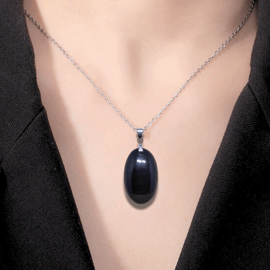 Pendentif en Obsidienne Œil Céleste (PE1552) - ENAE Minéraux