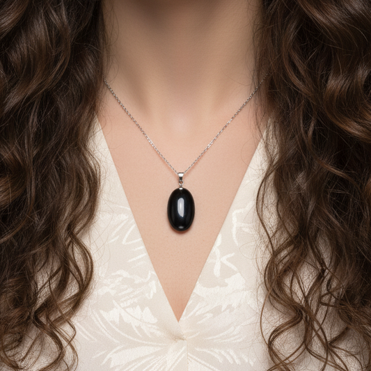 Pendentif en Obsidienne Œil Céleste (PE1552)