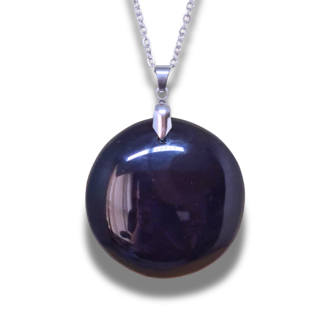 Pendentif en Obsidienne Œil Céleste (PE2049)