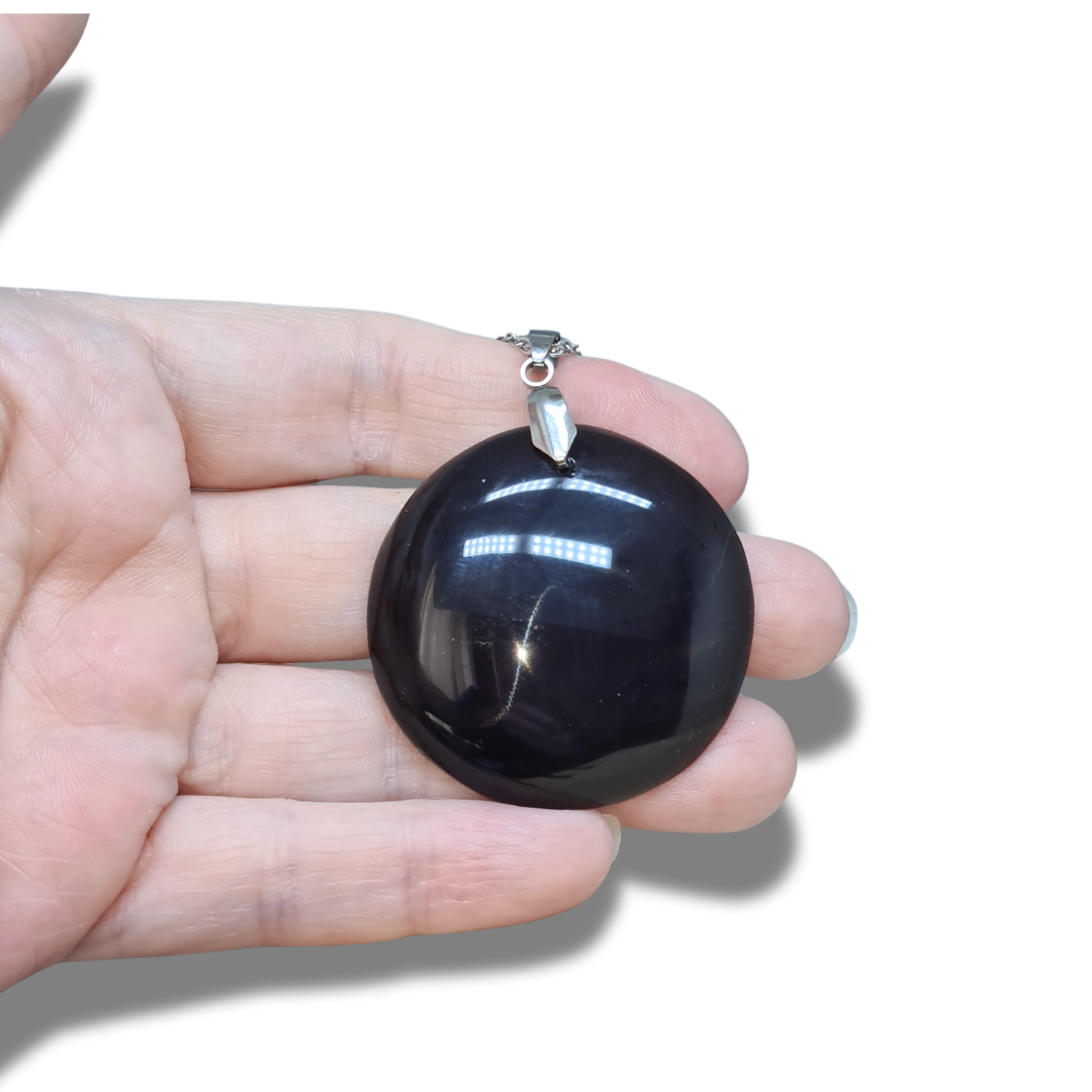 Pendentif en Obsidienne Œil Céleste (PE2049)