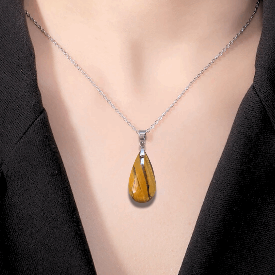 Pendentif en Œil de Tigre (PE1934) - ENAE Minéraux