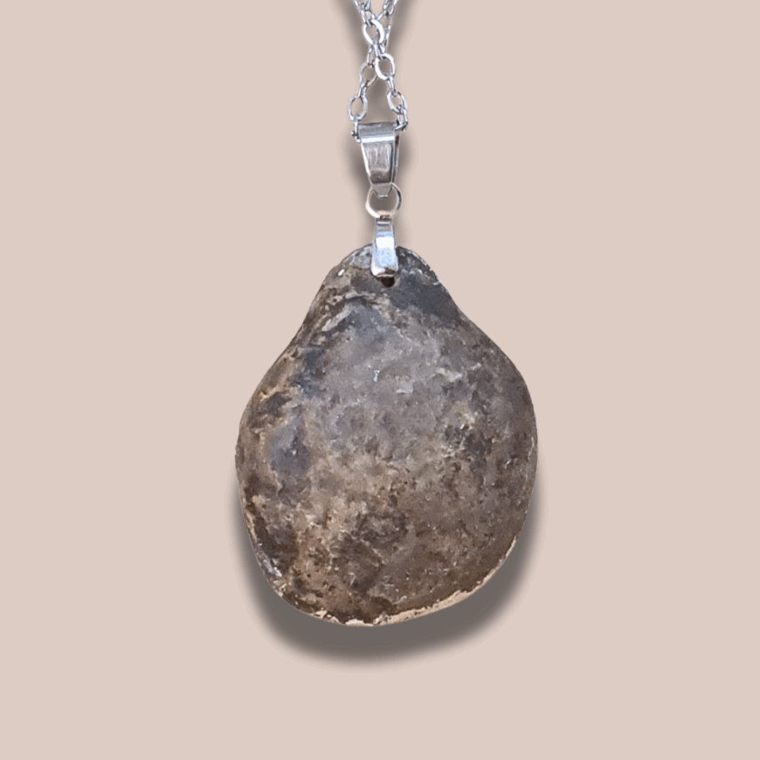 Pendentif en Septaria dos brut (PE1330)
