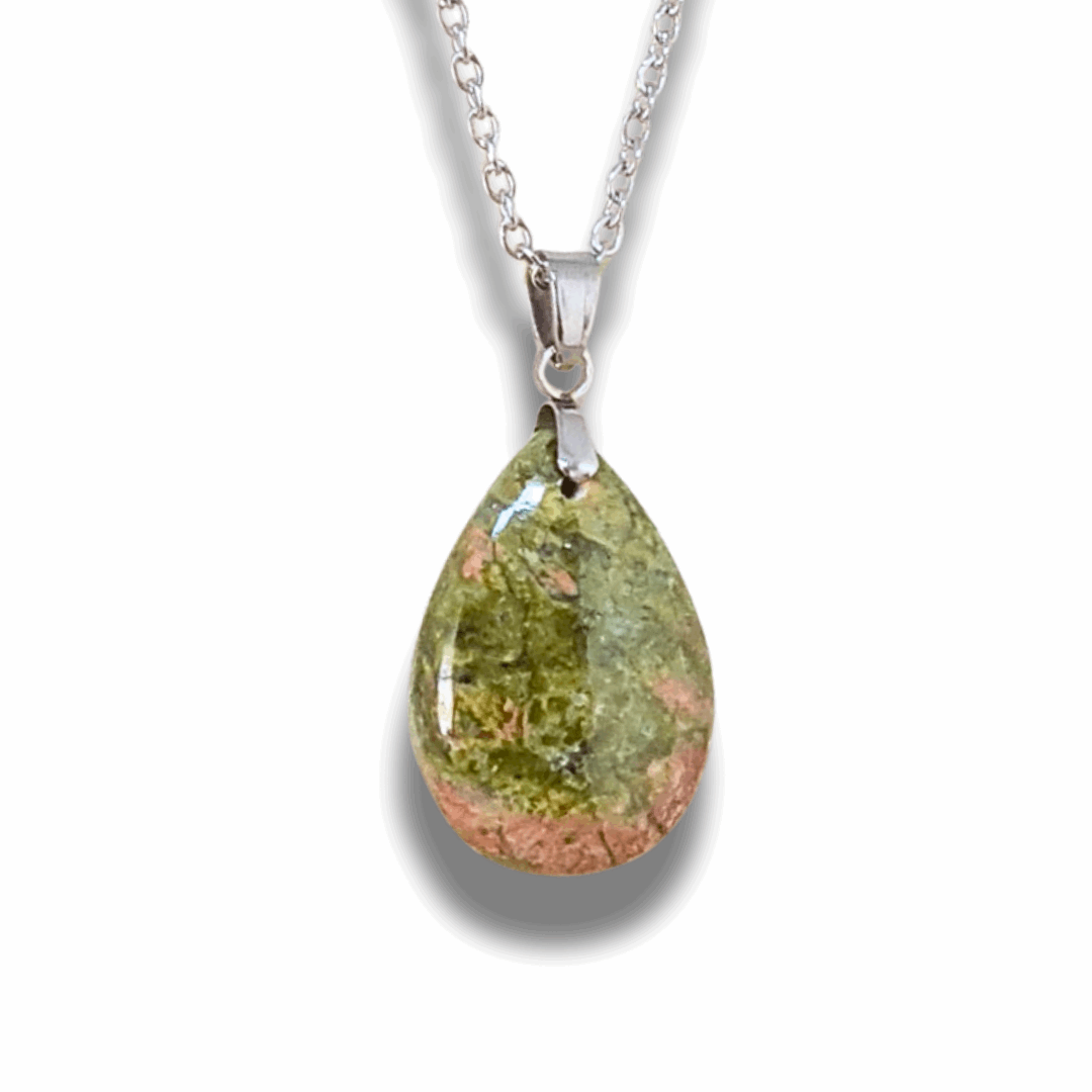 Pendentif en Unakite (PE972)
