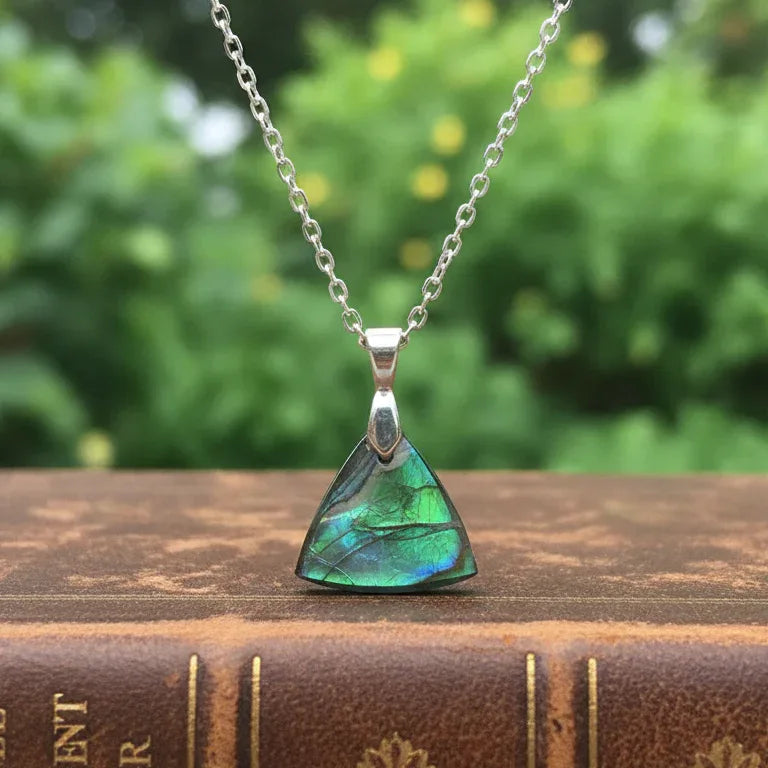 Pendentif en Ammolite (PE1909-4)