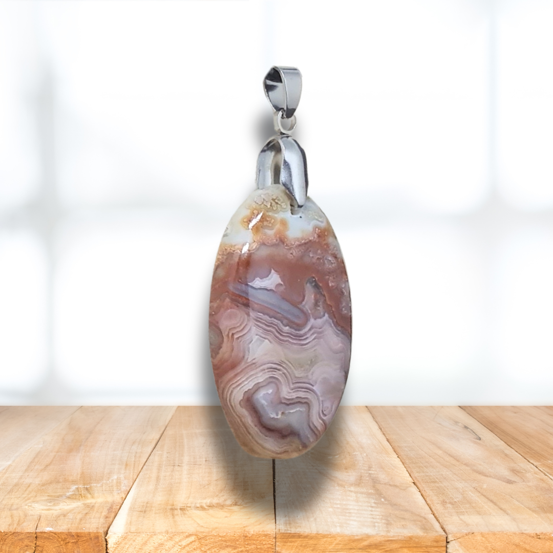 Pendentif en Agate Crazy Lace (PE2006)