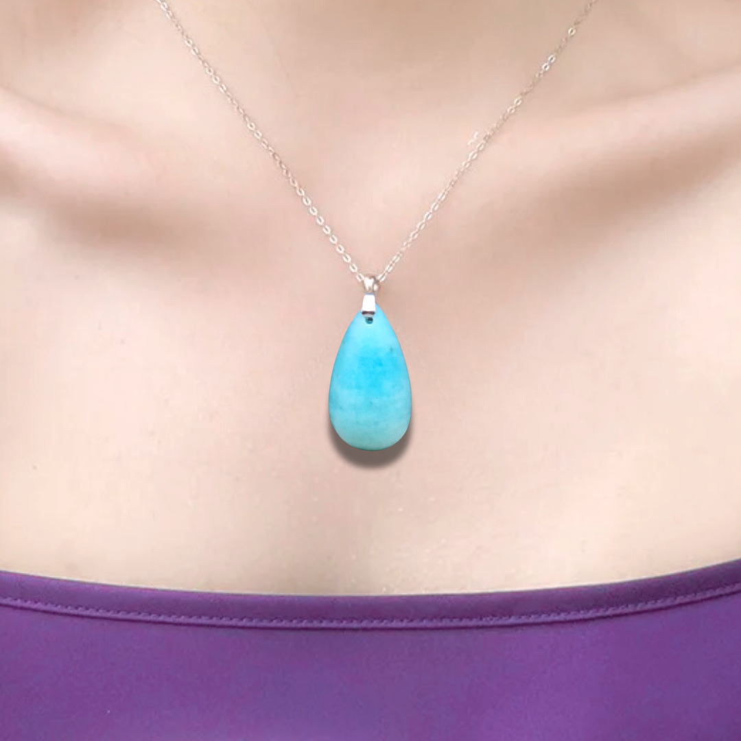 Pendentif en Amazonite (PE1711-1)